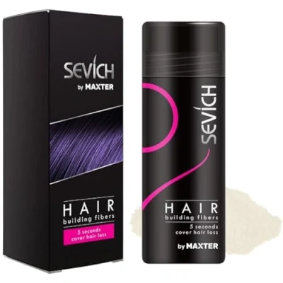 Abbildung von Streuhaar zur Haarverdichtung Schütthaar, um den Haarmangel sofort zu verbergen Haarpuder 100% natürlicher Baumwolle für Männer und Frauen (Weiß 25g)