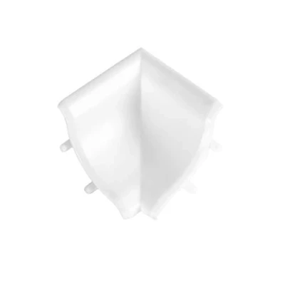 Abbildung von DQ PP 1x WINKELLEISTE INNENECKE Weiss matt 13 x 13mm PVC Küchenleiste Arbeitsplatte Abschlussleiste Küchenabschlussleiste Wandabschlussleiste Tischplattenleisten