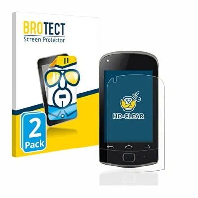 Abbildung von BROTECT (2 Stück Schutzfolie für Roche Accu Chek Solo diabetes manager Displayschutz Folie Ultra Klar