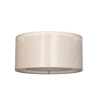 Abbildung von Lindby Deckenleuchte Soula, Ø 26 cm, beige, Kunststoff, E27