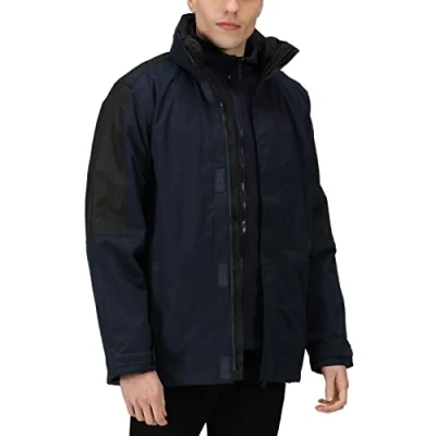 Abbildung von Regatta Herren Professional Men&#039;s Defender III Waterproof 3 In 1 Jacket, Blue, L