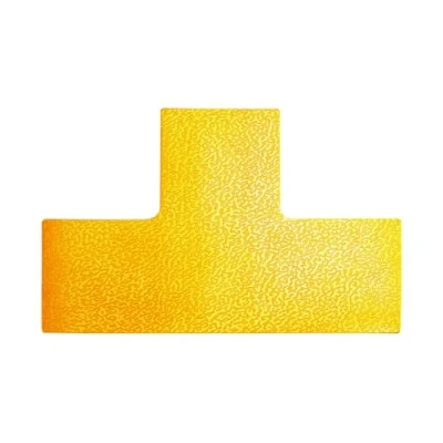 Abbildung von Durable Stellplatzmarkierung in T Form, selbstklebend und abriebfest, RAL 1003 Signalgelb , 170004