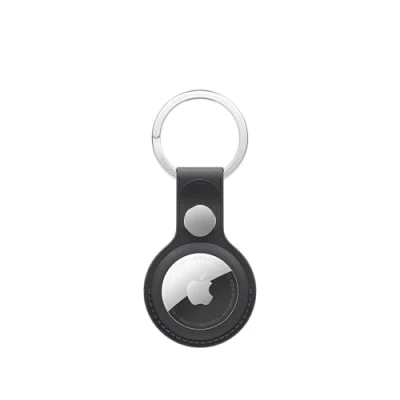 Abbildung von Apple AirTag Feingewebe Schlüsselanhänger Schwarz ​​​​​​​
