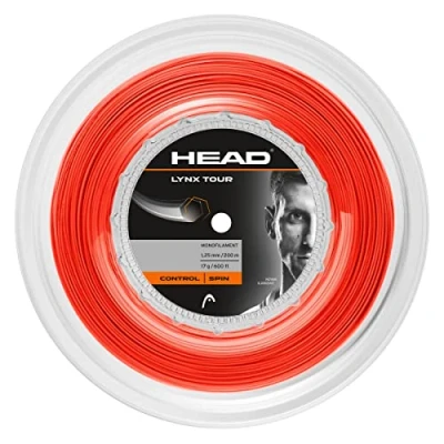Abbildung von HEAD Unisex Adult Lynx Tour Rolle Tennissaite, Orange, 1.30 mm / 16 g