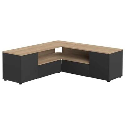 Abbildung von TemaHome Lowboard &quot;ANGLE&quot;, ideale Ecklösung, Schenkelmaße: 130x130 cm