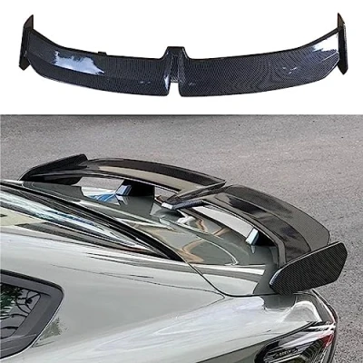 Abbildung von ABS Auto Heckspoiler für Mercedes Benz/AMG CLA Sedan C118 C117 35/CLA 45 45S/CLA200, Hinten Spoiler Spoilerlippe Performance Tuning Lippe Wing Styling Modification Zubehör
