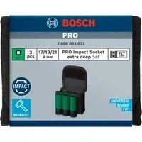Abbildung von PRO Impact Steckschlüsseleinsatz Set 1/2&quot;, 3 teilig