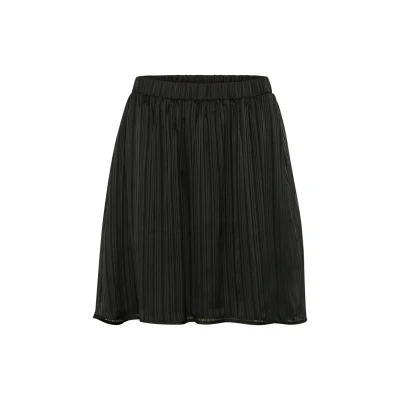 Abbildung von Kaffe Alinienrock, Damen, Größe: 40, Black deep