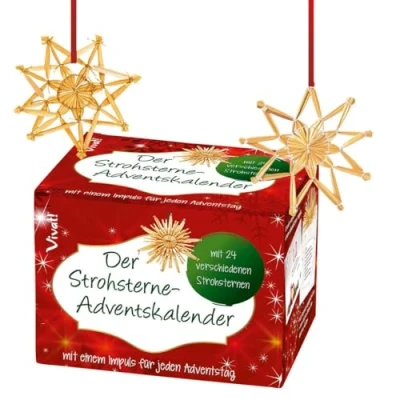 Abbildung von Der Strohsterne Adventskalender: mit einem Impuls für jeden Adventstag