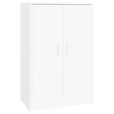 Abbildung von vidaXL Schuhschrank Schuhregal Schuhablage Schuhaufbewahrung Schuhständer Schuhorganizer Schuhkommode Flurkommode Weiß 60x35x92cm Holzwerkstoff