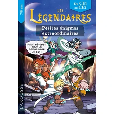 Abbildung von Les petites énigmes des LEGENDAIRES CE1 CE2: Du au CE2