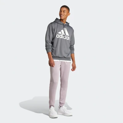 Abbildung von adidas Sportswear Hooded Tracksuit Trainingsanzug, Herren, Größe: Large, Grey five
