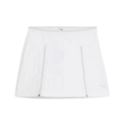 Abbildung von Puma DARE TO Gewebter Zip Rock Damen Mit Plain White Größe: M