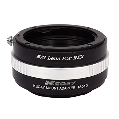 Abbildung von KECAY Objektiv Mount Adapter Ring Adapterringe für Nikon G Type DX AFS auf Sony NEX E Kamera 3/3C 5 5C 5N 5R 6 7 F3 VG10 VG20