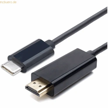 Abbildung von Digital data communication equip USB Typ C auf HDMI Kabel Stecker