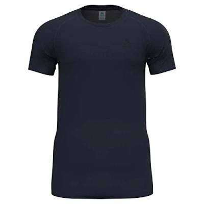 Abbildung von Odlo Herren Active F dry Light Funktionsunterwäsche Kurzarm Shirt, Dark Sapphire, XXL EU