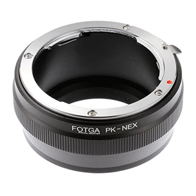 Abbildung von FOTGA Pentax PK K Lens to Sony E Mount NEX3 NEX5 5N 5R 5C NEX7 NEX6 Adapter Ring for Alpha a7 a7S a7R a7II a7SII a7RII A7III A7RIII A7SIII A9 a6500 a6300 a6000 a5100 a5000 a3500