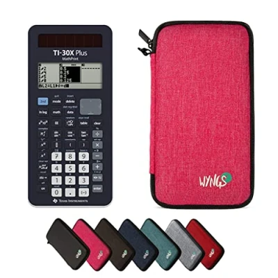 Abbildung von CALCUSO Sparpaket Pink mit Taschenrechner TI 30X Plus Mathprint