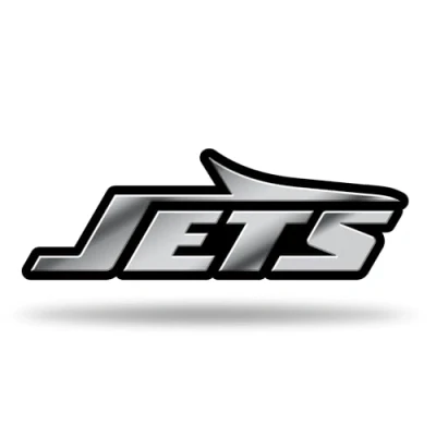 Abbildung von Rico Industries NFL Football New York Jets Standard Oval 8,9 x 12,7 cm Kunststoff Emblem