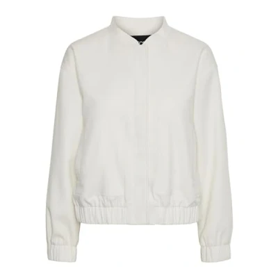 Abbildung von Pieces Pcannie Bomberjacke, Damen, Größe: Small, Whisper white