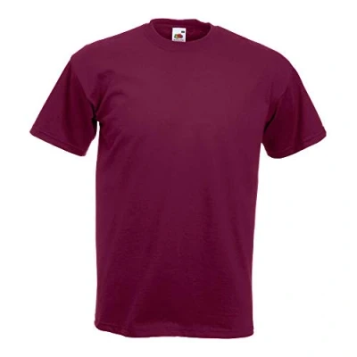 Abbildung von Fruit of the Loom Herren T Shirt Heavy Cotton Tee, UTBC330_35, Rot, UTBC330_35 XL
