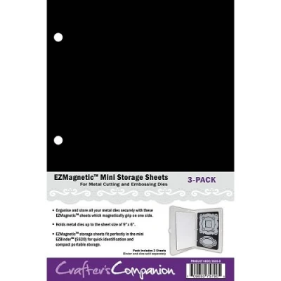 Abbildung von Crafter&#039;s Companion EZMount mini tabbladen voor opslag van snijmallen a 3 stuks