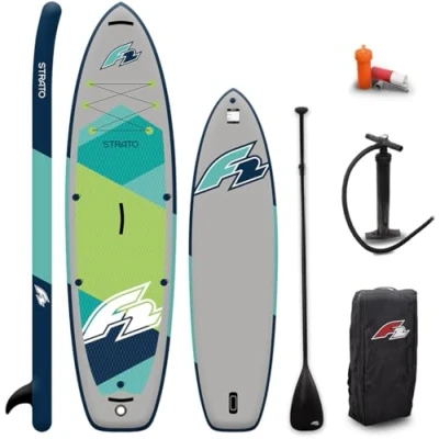 Abbildung von F2 SUP board Stand up paddle Strato 12&#039;5&#039;&#039; Grün 2024,