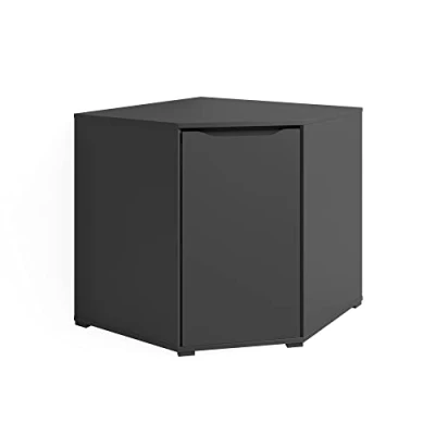 Abbildung von Vicco Highboard Ruben, Anthrazit, 78 x 76.6 cm