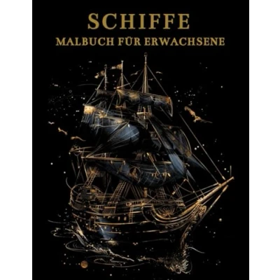 Abbildung von Schiffe Malbuch Für Erwachsene: Stressabbau und Entspannung Erwachsene Jugendliche