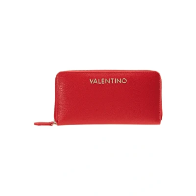 Abbildung von VALENTINO Divina Zip Around Wallet Rosso