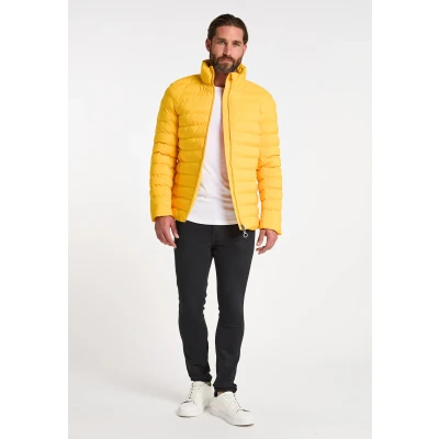 Abbildung von DREIMASTER maritim Herren wattierte Steppjacke M / Gelb 100% Polyester