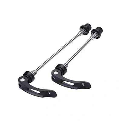 Abbildung von BBB Cycling Fahrrad Quick Release Schnellspansatz Schnellspanner Set Mountainbike Rennrad, Aluminium, One Size