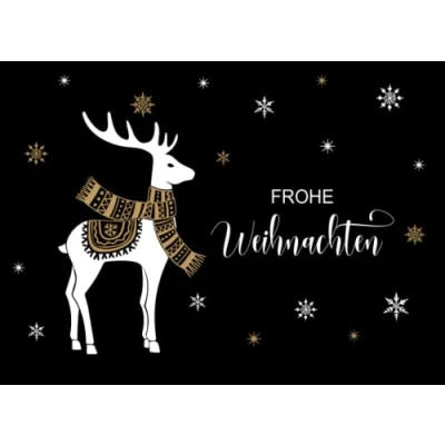Abbildung von Frohe Weihnachten Gutscheinheft zum selber ausfüllen mit 12 farbigen Gutscheine glänzendes Softcover: Gestalten Sie dem Gutscheinbuch Ihr ganz ... für die ganze Familie, Freunde oder Kollegen.
