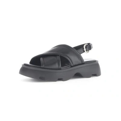 Abbildung von Gabor Comfort Plateausandalette, Damen, Größe: 39, Schwarz Schuhe