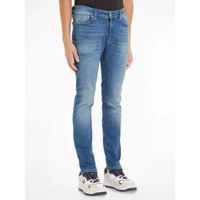 Abbildung von Tommy Jeans Simon Skinny Fit, Herren, Größe: 33x30, Denim medium