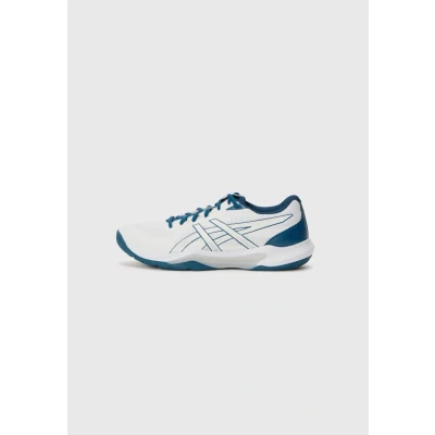 Abbildung von ASICS Herren Gel Tactic 13 Sportschuhe, Weiß/Makoblau, 48 EU