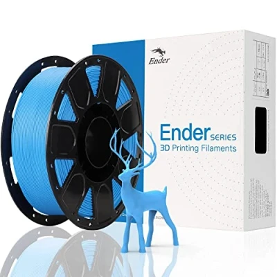 Abbildung von Creality Offizielles PLA Filament 1.75mm, 3D Drucker Filament, Druckmaterialien, Tolerantie: ¡À0.03mm, 1kg (2.2LBS)/Spool, Blau