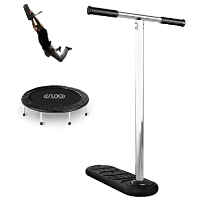 Abbildung von The Indo 670 Trick Scooter Trampoline Practice Pro Tricks Indoors Outdoors Tramp Perfect Stunt for Adults Teens and Kids 9 Years Up Professionals Beginners