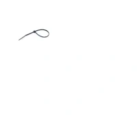Abbildung von Kabelbinder 3,6 x 300 mm schwarz 100 St.