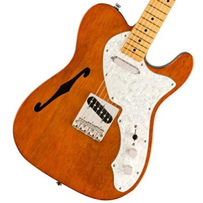 Abbildung von Squier by Fender Classic Vibe &#039;60s Telecaster, E Gitarre, Thinline, Ahorngriffbrett, natürlich