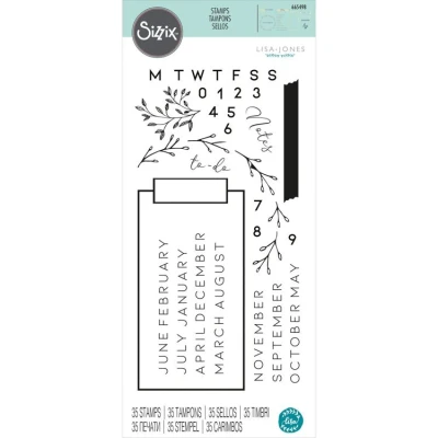 Abbildung von Clear Stamps 35PK Journal von Lisa Jones