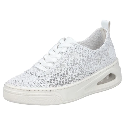 Abbildung von Rieker Sneaker LOW low, Damen, Größe: 42, Weiss Schuhe