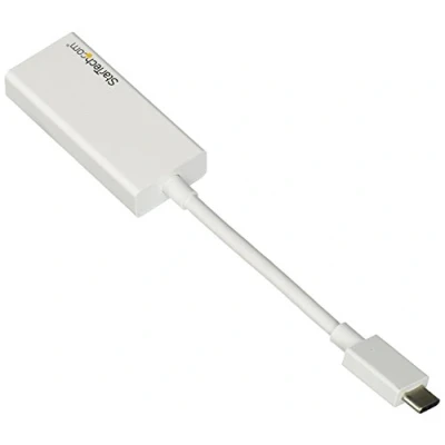 Abbildung von StarTech.com USB C auf HDMI Adapter Thunderbolt 3 kompatibel Weiß 4K 30Hz