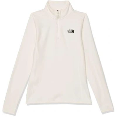 Abbildung von The North Face Damen 100 Glacier 1/4 Zip Sweatshirt, White Dune/Npf, XS