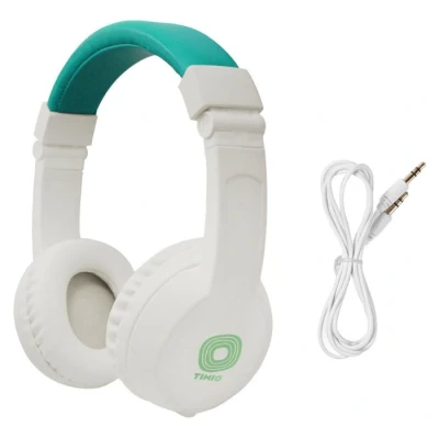 Abbildung von TIMIO Faltbare Kinder Kopfhörer Leicht, Klein, Compact Kompatibel Player und Anderen Geräten Lautstärke auf 85dB begrenzt Abnehmbares Kabel Musik teilen