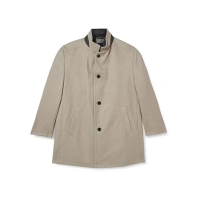 Abbildung von bugatti Modern FIT Kurzmantel, Herren, Größe: 50, Beige