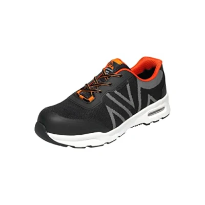Abbildung von EMMA Safety MM40064744 Athletic Sicherheitsschuhe Optimaler Komfort und extra Schutz Modell: Boston EU Größe: 44 Farbe: Schwarz &amp; Grau