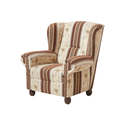 Abbildung von Max Winzer Ohrenbackensessel Monarch Chenille