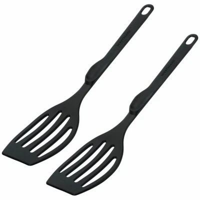 Abbildung von Westmark 2 Pfannenwender, Länge je: 28,3 cm, Kunststoff, Flonal, Schwarz, 203522E3