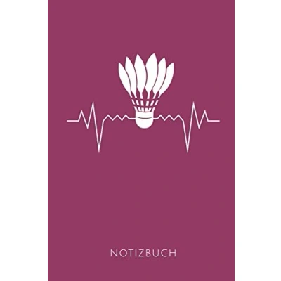 Abbildung von NOTIZBUCH: Geschenkidee für Badminton Spielerinnen 110 Seiten, liniert Format 6x9 DIN A5 Soft cover matt